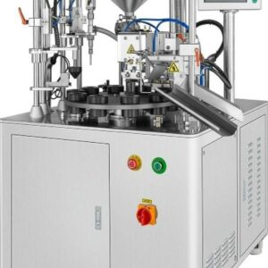 Фасовочно-упаковочная машина для туб полуавтоматическая Hualian HX-006