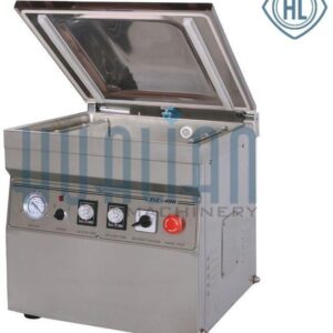 Машина настольная вакуум-упаковочная HVC-400/2T-G (нерж., газ)