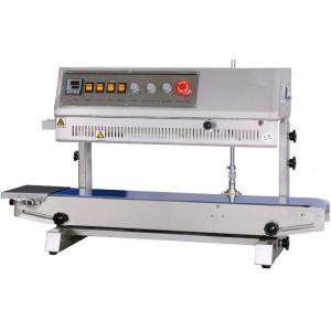 Сшиватель полиэтиленовых пакетов Hualian Machinery FRM-810II (нерж.) (вертик.) с левой подачей