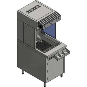 Станция хранения и фасовки картофеля фри Follett 600x950х1660 мм