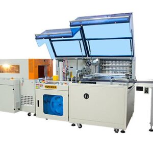 Упаковочная машина GURKI GPL-5545H с раздельными продольным и поперечным запаивателями и термоусадочным тоннелем GPS-5030LLW (Автоматическая)