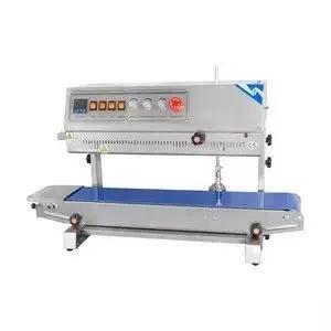 Запайщик пакетов конвейерный Hualian Machinery FRM-810II с датой (нерж.)