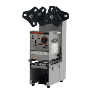 Запайщик пластиковой тары автоматический (стакан d70-90) WY-680 трейсилер Foodatlas